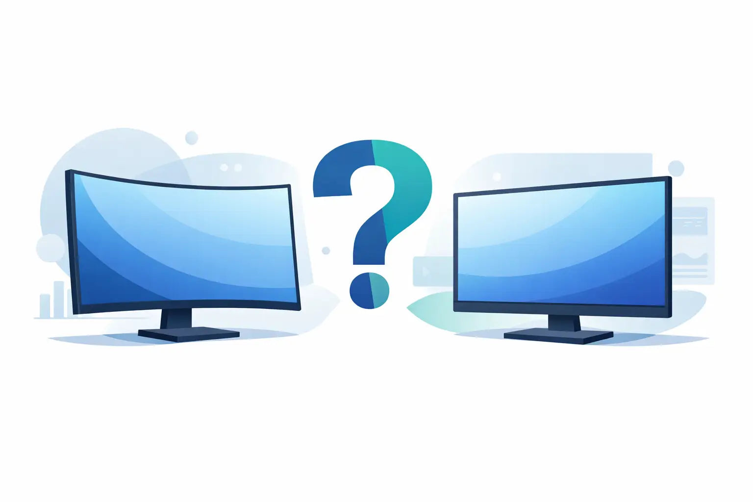 מסך קעור או שטוח - מה באמת עדיף?