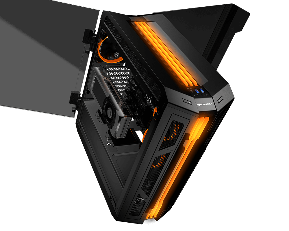 מארז Cougar Gemini T Mid Tower ARGB