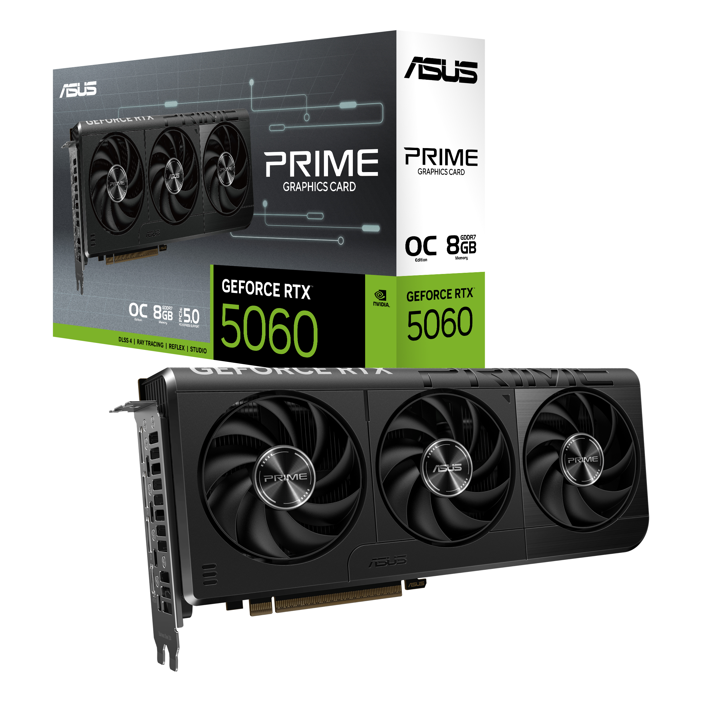 כרטיס מסך ASUS Prime GeForce RTX 5060 8G OC