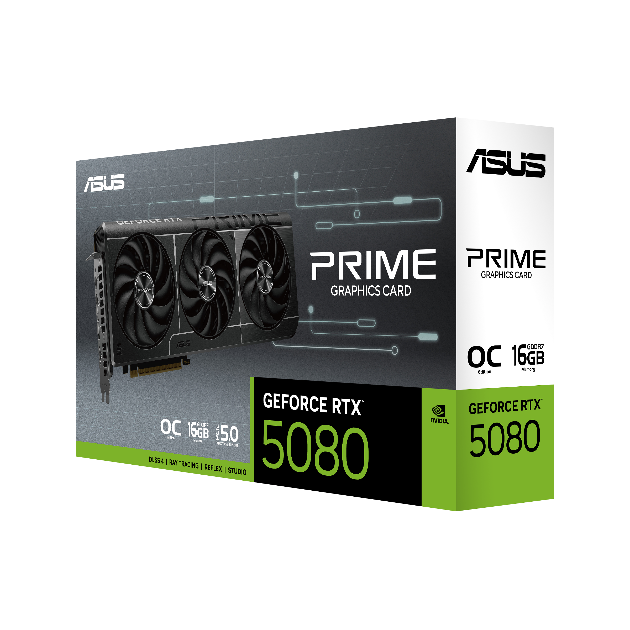 כרטיס מסך ASUS Prime GeForce RTX 5080 16G OC
