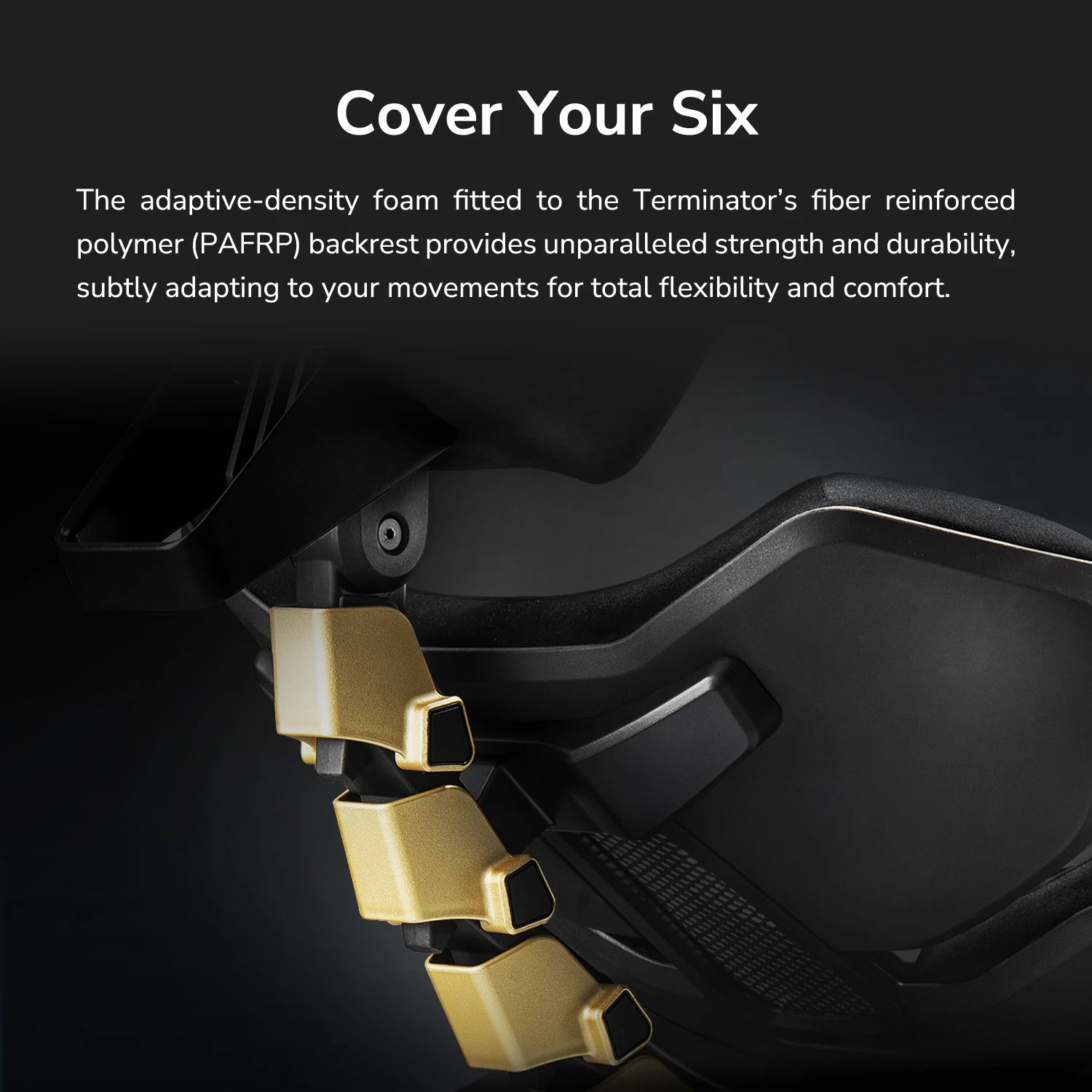 כיסא גיימינג Cougar Terminator Elite Gold