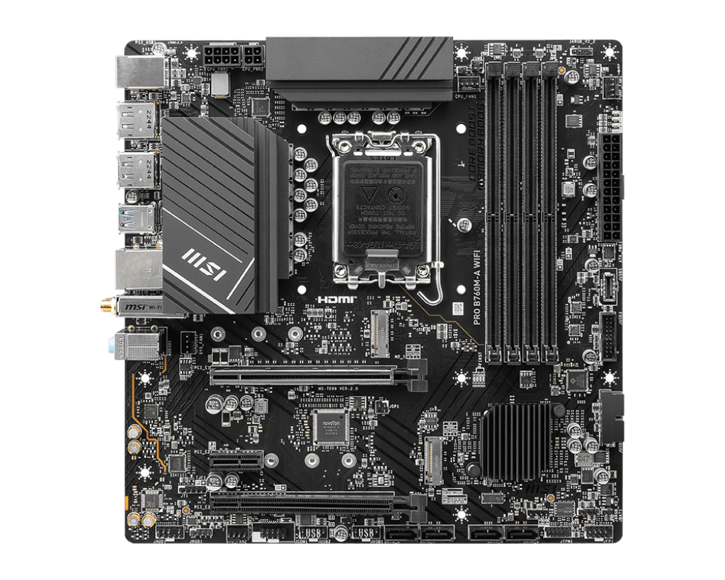 לוח אם MSI PRO B760M-A WIFI