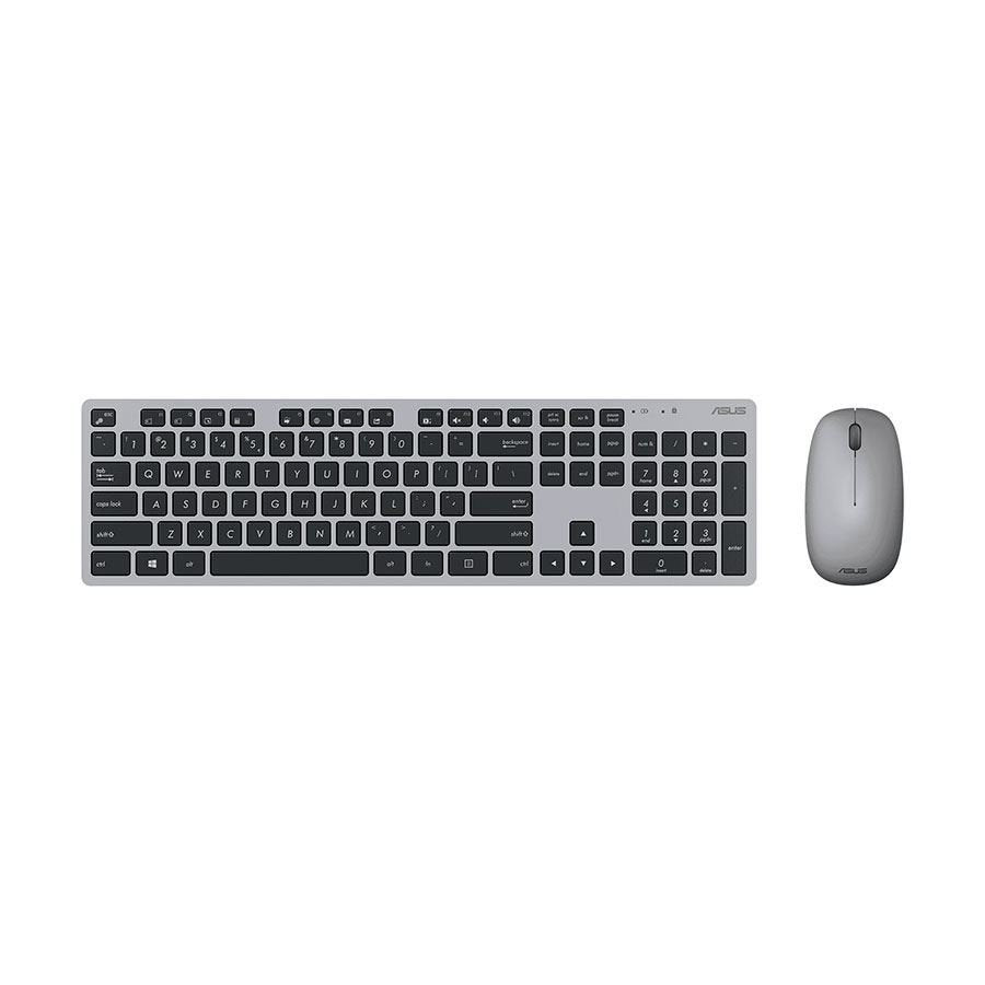 סט מקלדת ועכבר אלחוטי ASUS W500 Gray