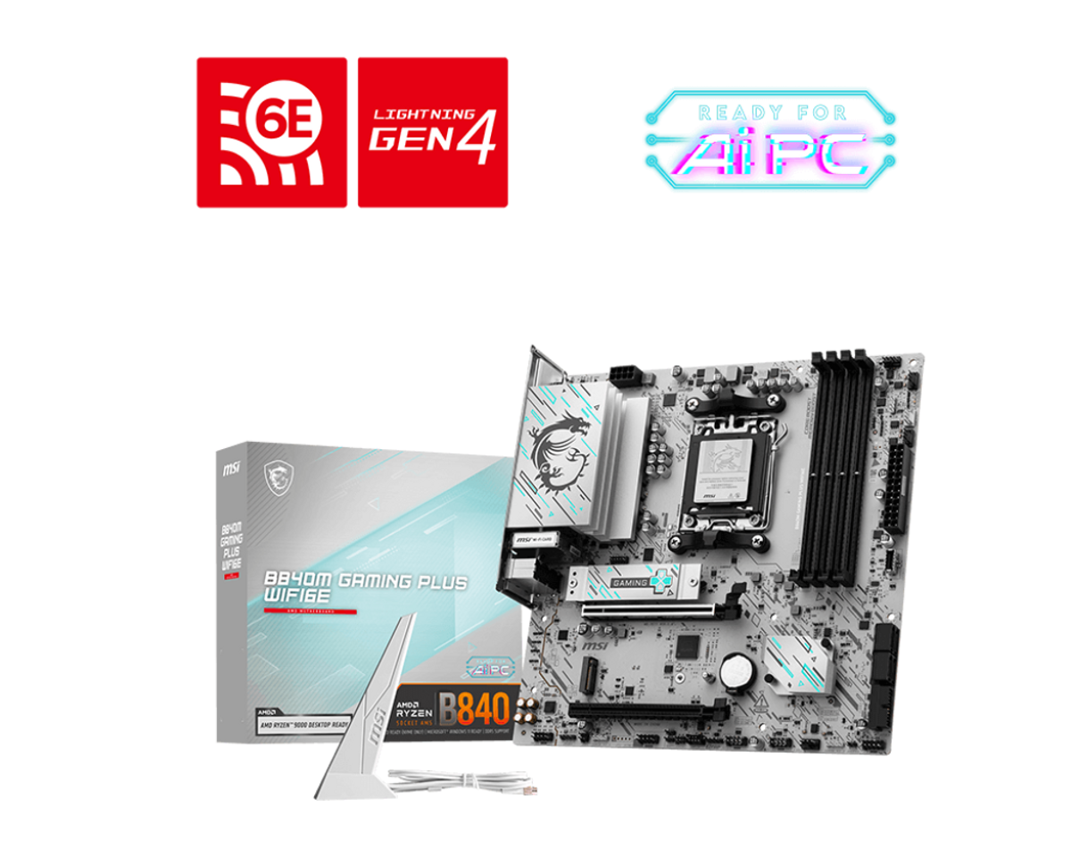 לוח אם MSI B840M Gaming PLUS WIFI6E