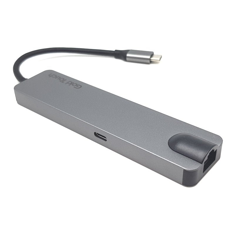 תחנת עגינה GoldTouch Type-C PD HDMI Lan