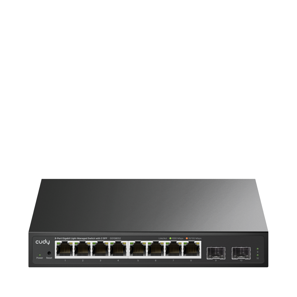 מתג מנוהל Cudy 8-Port Easy-Managed 2 SFP