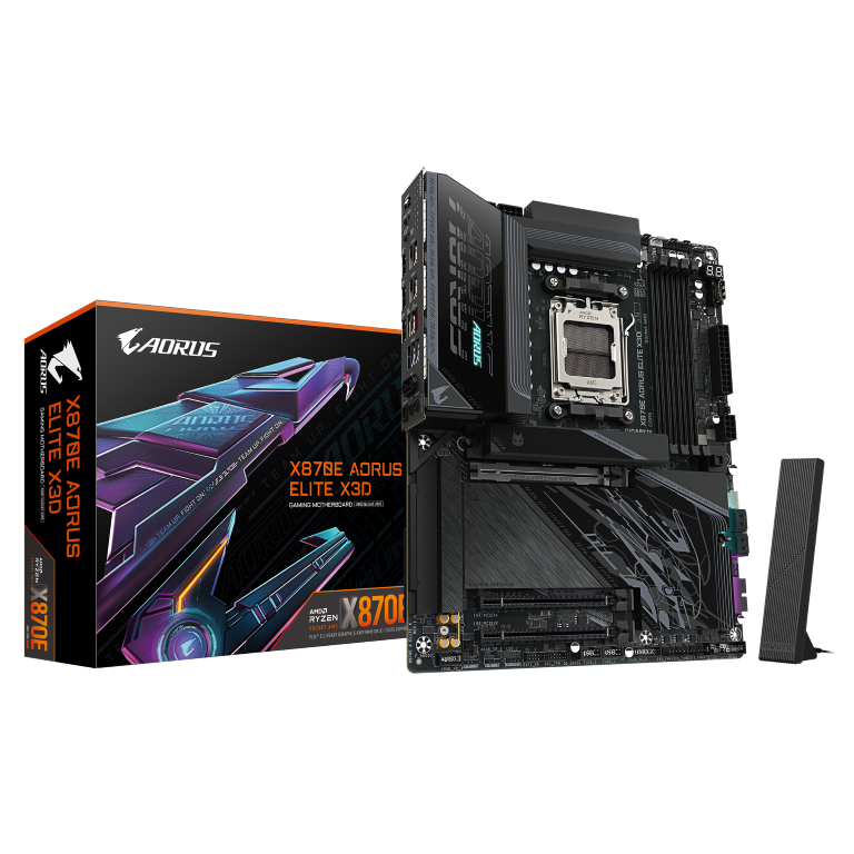 לוח אם GIGABYTE X870E AORUS ELITE X3D