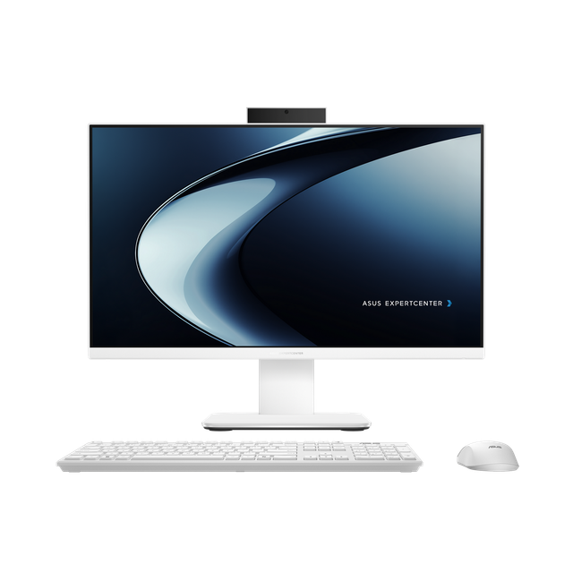 מחשב נייח לבן ASUS AIO ExpertCenter P440 24'' I7-13620H/16GB/512GB/White/DOS/1Y-OS