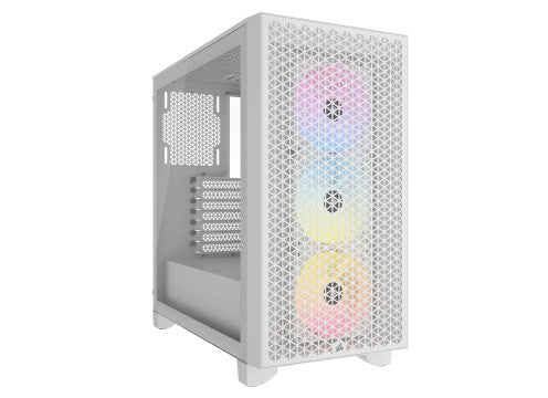 מארז לבן Corsair 3000D RGB Airflow