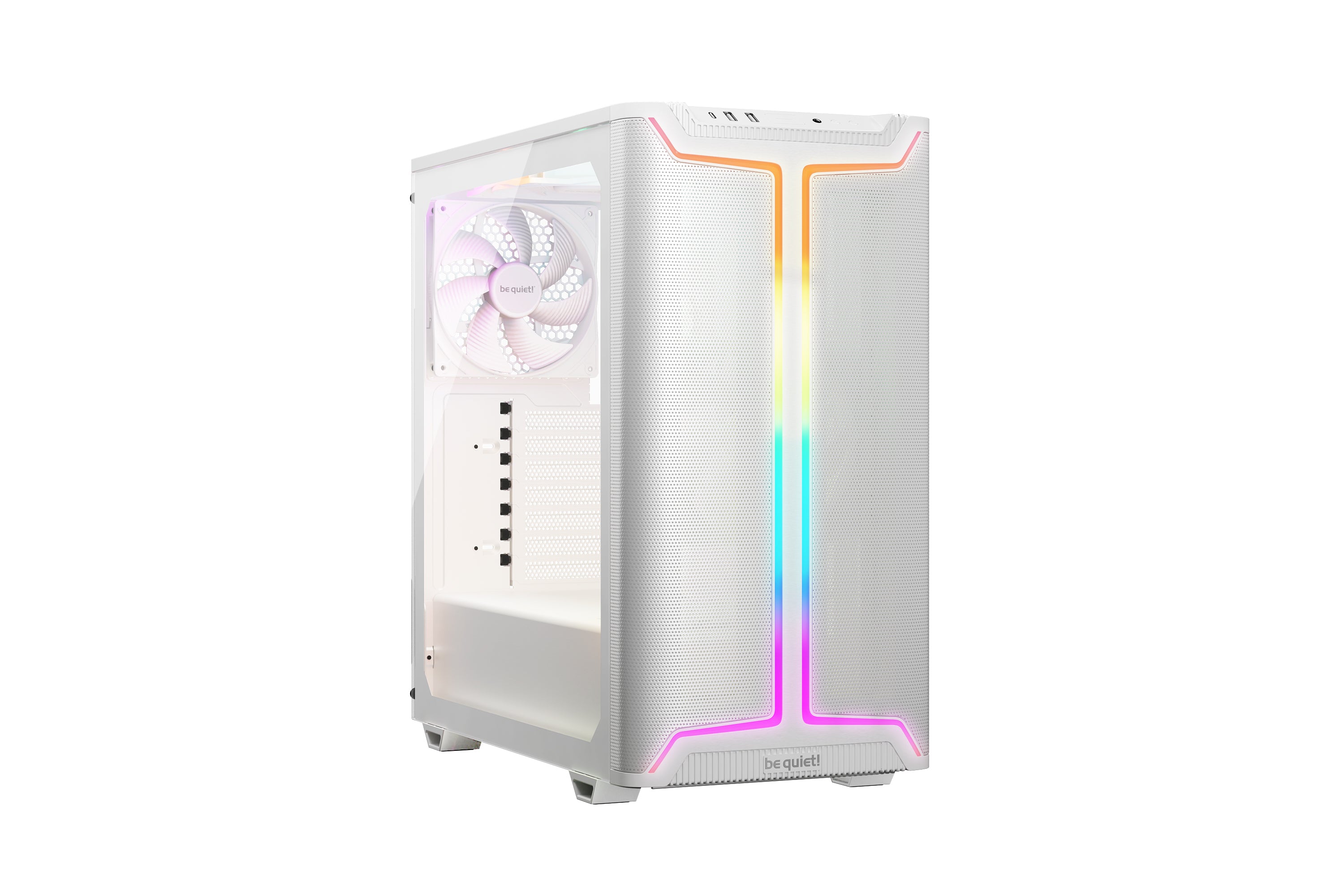 מארז לבן be quiet! PURE BASE 501 DX ARGB White