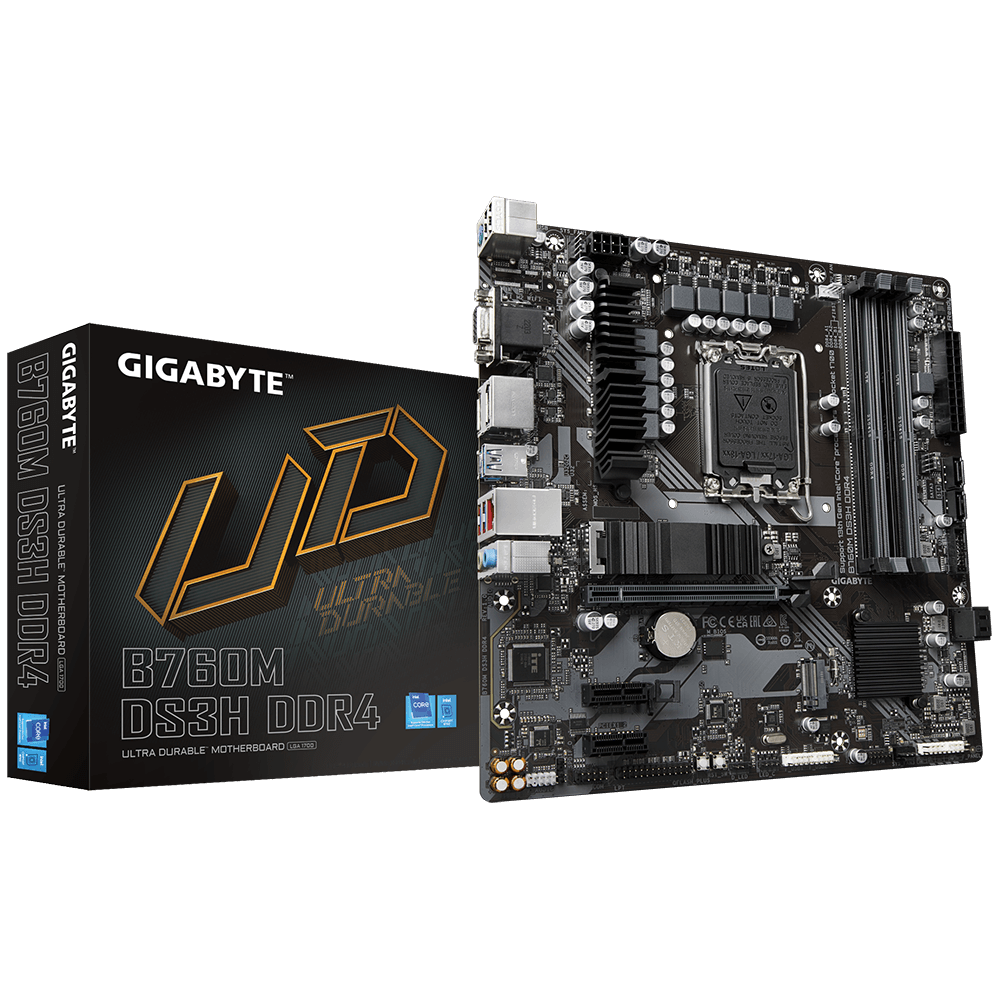 לוח אם Gigabyte B760M DS3H DDR4