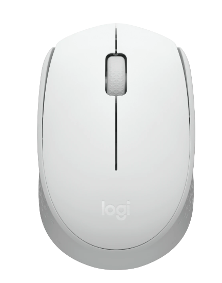 עכבר אלחוטי לבן Logitech M171
