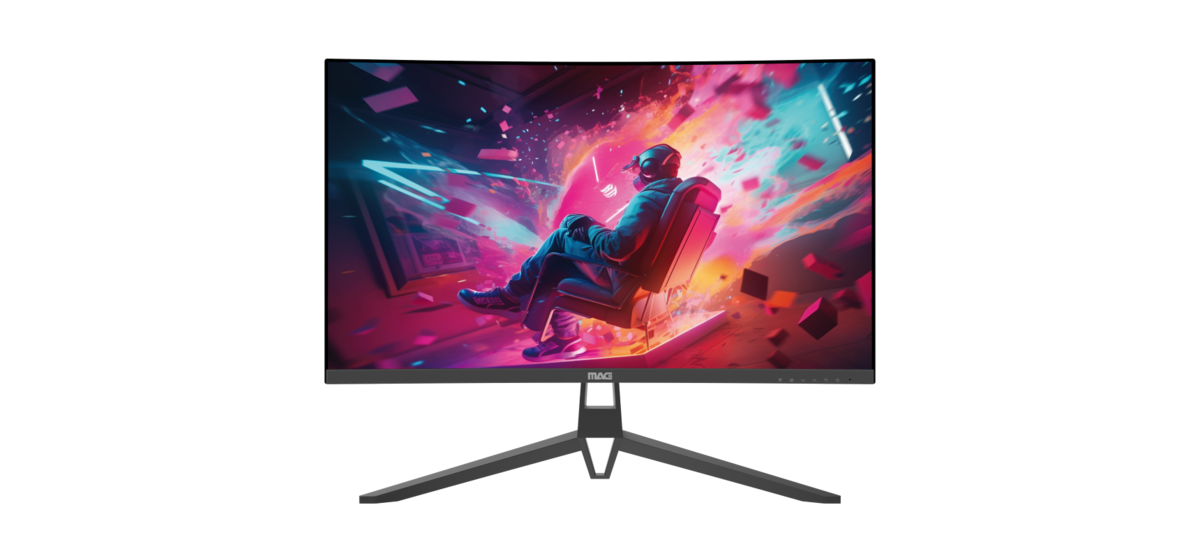 מסך גיימינג קעור MAG 32'' FHD VA 240Hz SPK 3Y-OS