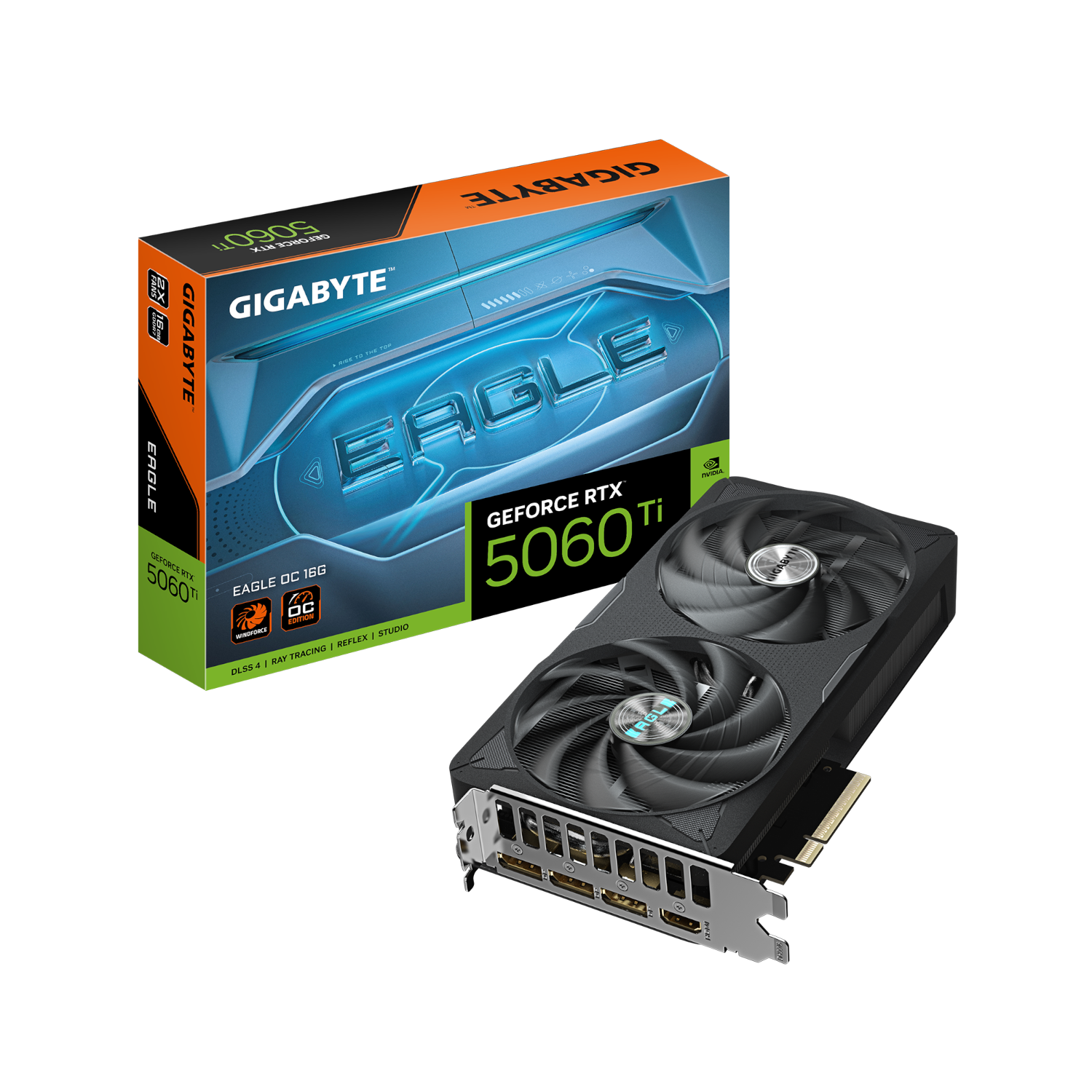 כרטיס מסך Gigabyte GeForce RTX 5060 Ti 16GB Eagle OC
