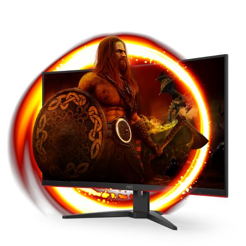 מסך גיימינג קעור AOC CQ32G2SE 32'' 2K-QHD VA 165Hz 1MS 3Y-OS
