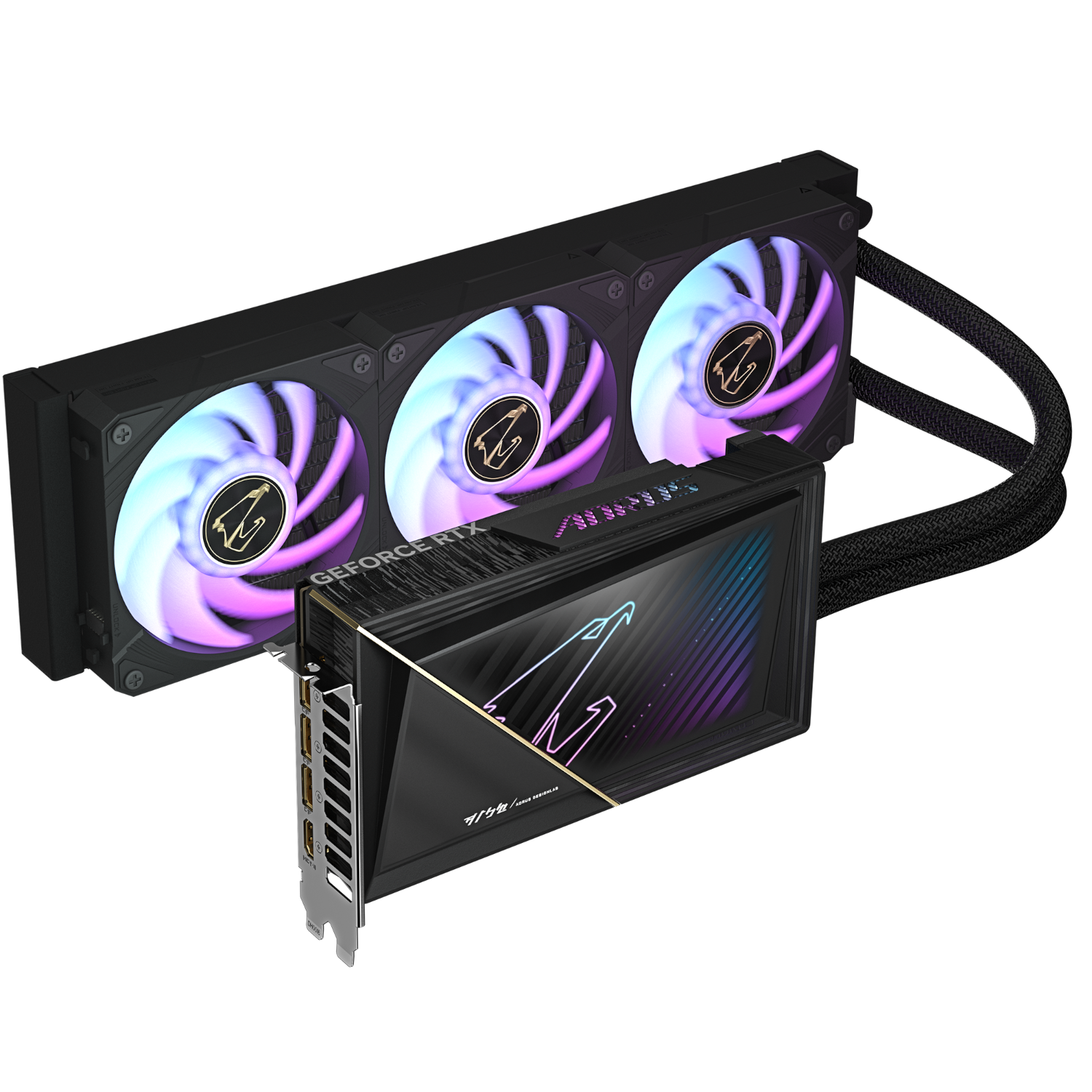 כרטיס מסך Gigabyte GeForce RTX 5080 16GB AORUS WaterForce Extreme