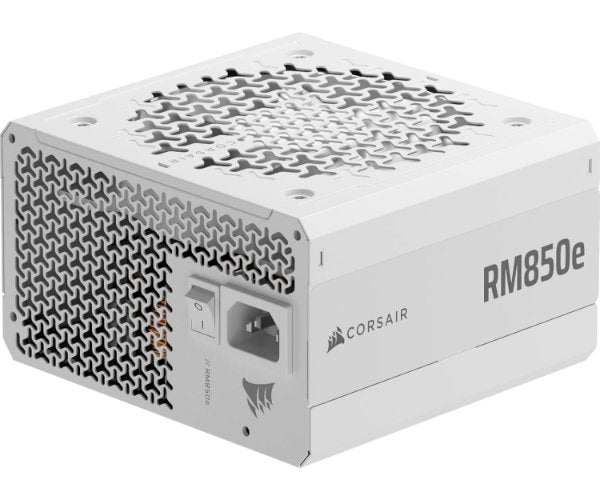 ספק כוח לבן Corsair RM850e 850W Gold Fully modular White