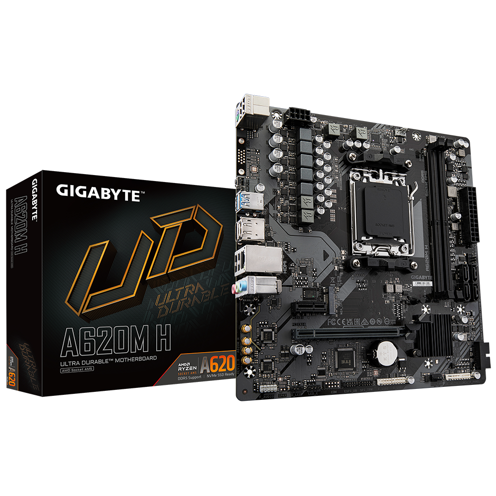 לוח אם Gigabyte A620M H DDR5 1.2 mATX