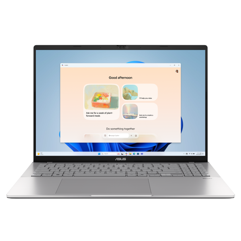 מחשב נייד Asus VivoBook S16 16'' I5-13420H/16G/512GB/Silver/DOS/1Y