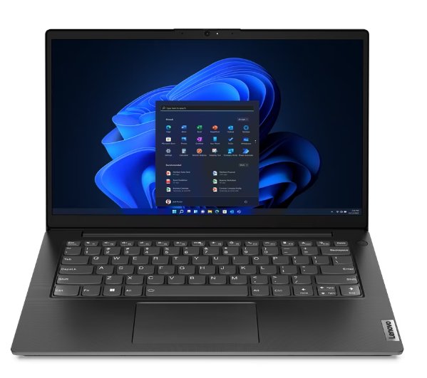 מחשב נייד Lenovo V14 14'' i5-13420H/8G/512G/Black/DOS/1Y-OS