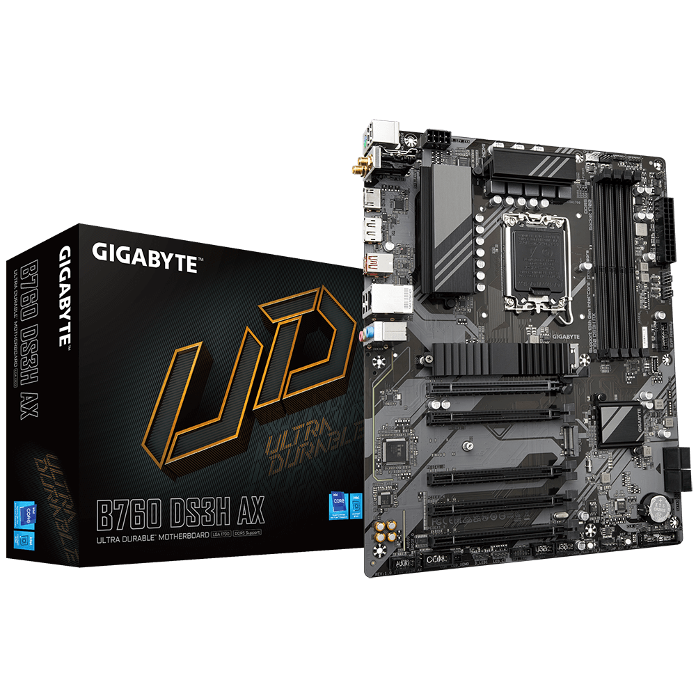 לוח אם Gigabyte B760 DS3H AX 1.1 DDR5