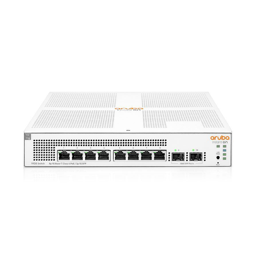 מתג מנוהל HP Aruba Instant On 1930 8G 2SFP 124W Switch