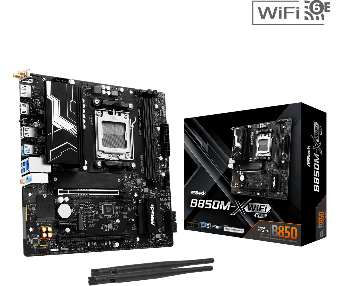 לוח אם ASRock B850M-X WiFi R2.0