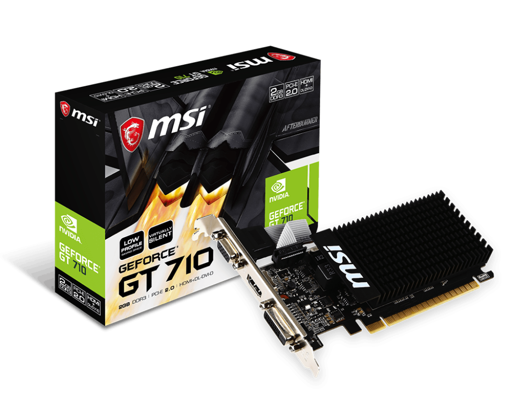 כרטיס מסך MSI GeForce GT 710 2GB Low Profile