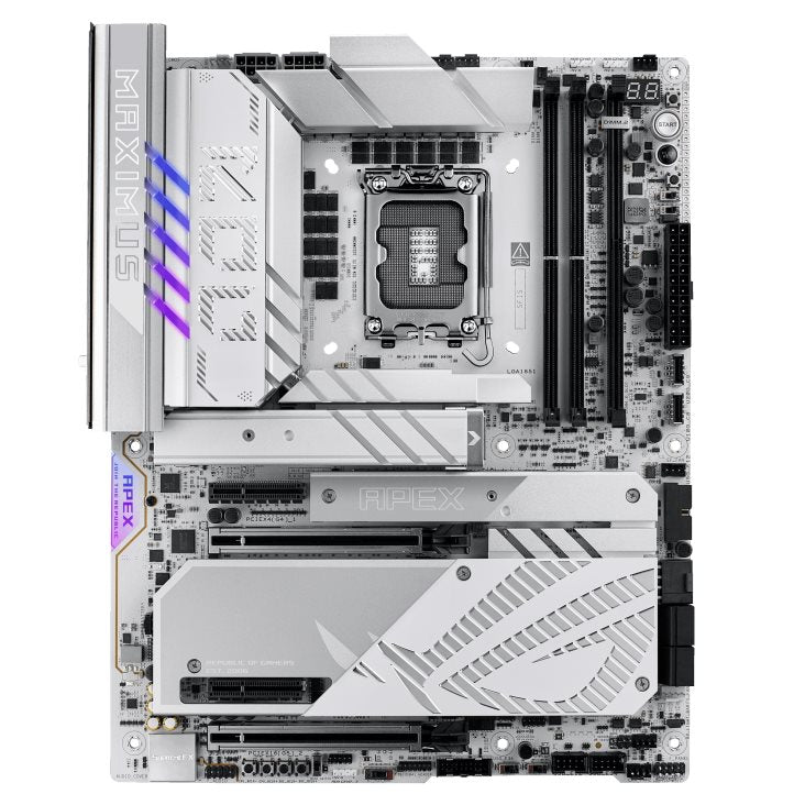לוח אם לבן ASUS ROG MAXIMUS Z890 APEX WIFI 7