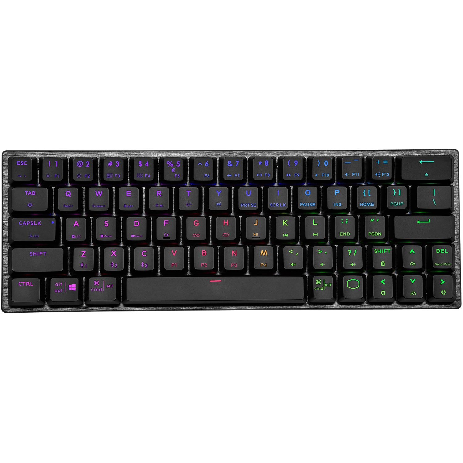 מקלדת גיימינג מכנית אלחוטית CoolerMaster SK622 Red Switch
