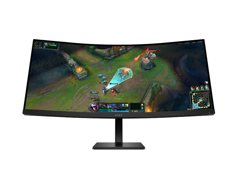 מסך גיימינג קעור HP OMEN G2 34'' 2K-WQHD VA 180Hz 1MS 1Y