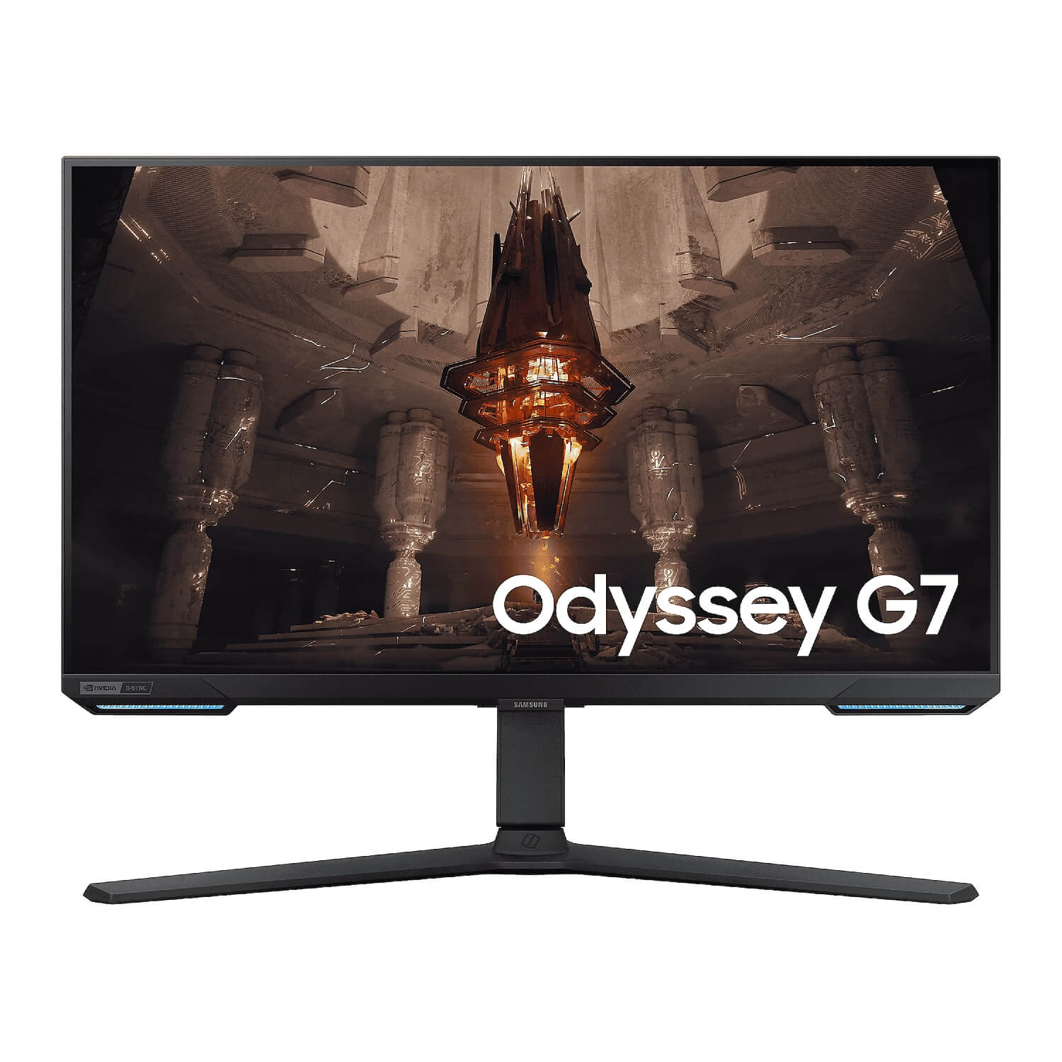מסך גיימינג חכם Samsung Odyssey G7 28" IPS 4K UHD 144Hz 1ms