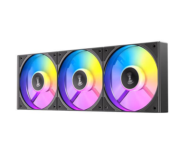ערכת שלושה מאווררים למארז Antec Connect C120 Reverse ARGB 3X Fans