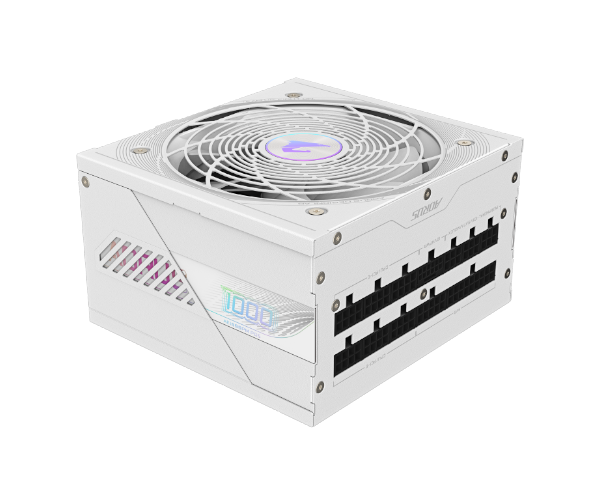 ספק כוח לבן Gigabyte AUROS Elite P1000W ICE 1000W 80+ Platinum