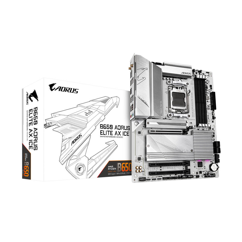 לוח אם Gigabyte B650 A ELITE AX ICE ATX
