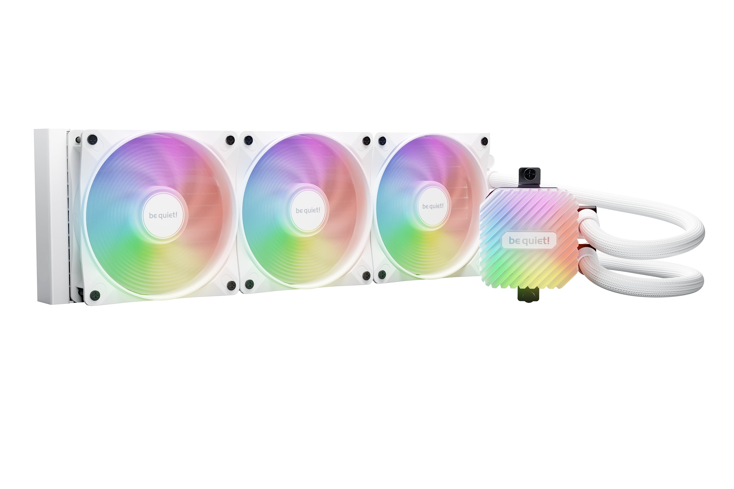 קירור נוזלי לבן be quiet! LIGHT LOOP 360mm White