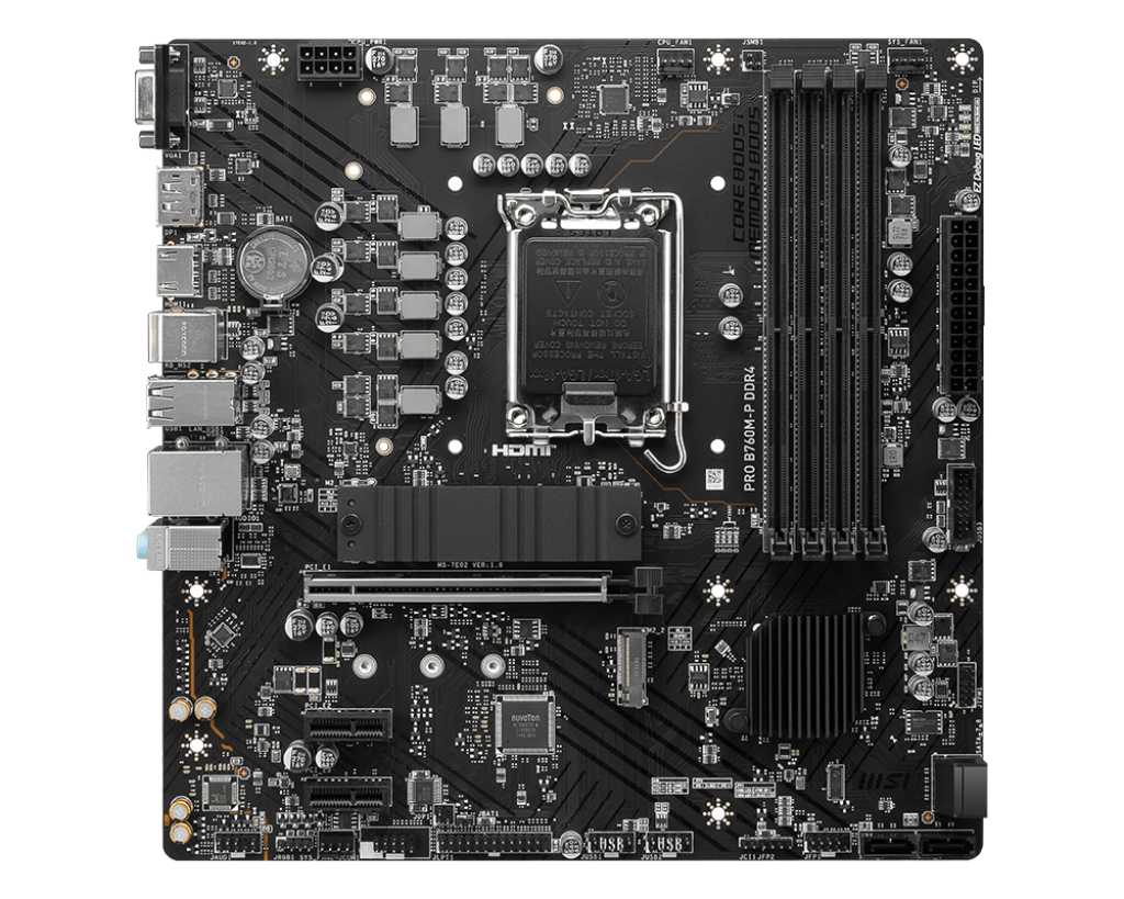 לוח אם MSI PRO B760M-P DDR4