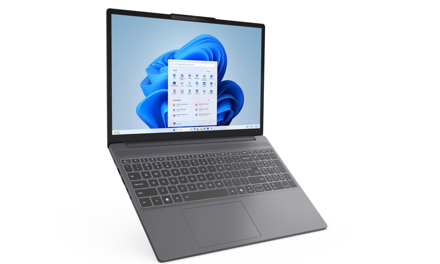 מחשב נייד Lenovo IdeaPad Slim 3 15.3" Core 3 100U/16G/512G/FD/1Y