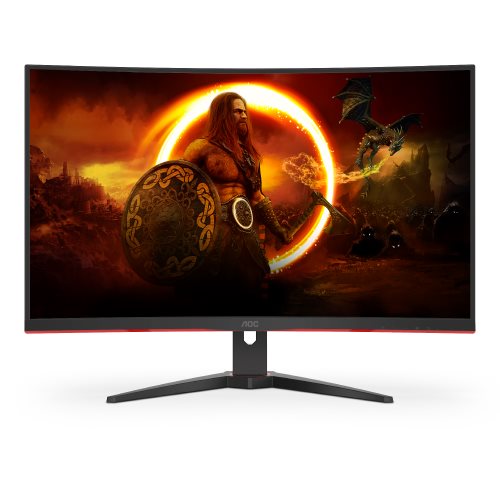 מסך גיימינג קעור AOC CQ32G2SE 32'' 2K-QHD VA 165Hz 1MS 3Y-OS