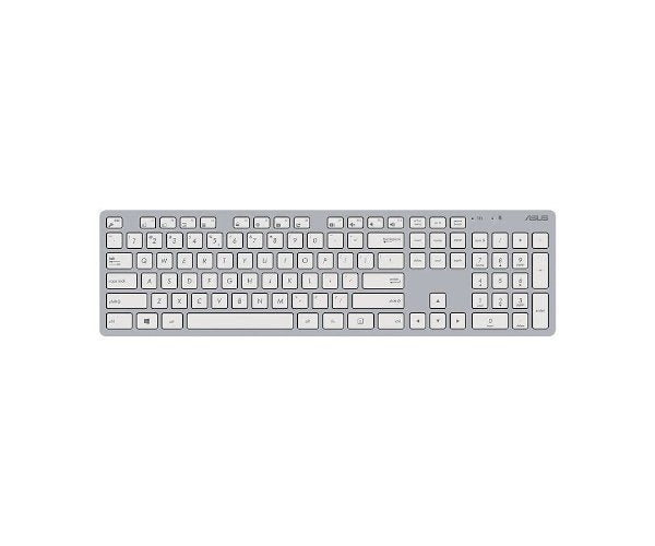 סט מקלדת ועכבר אלחוטי ASUS W500 White
