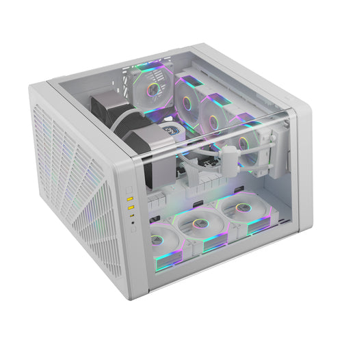 מארז בצבע לבן Gamdias GAMDIAS NESO P1