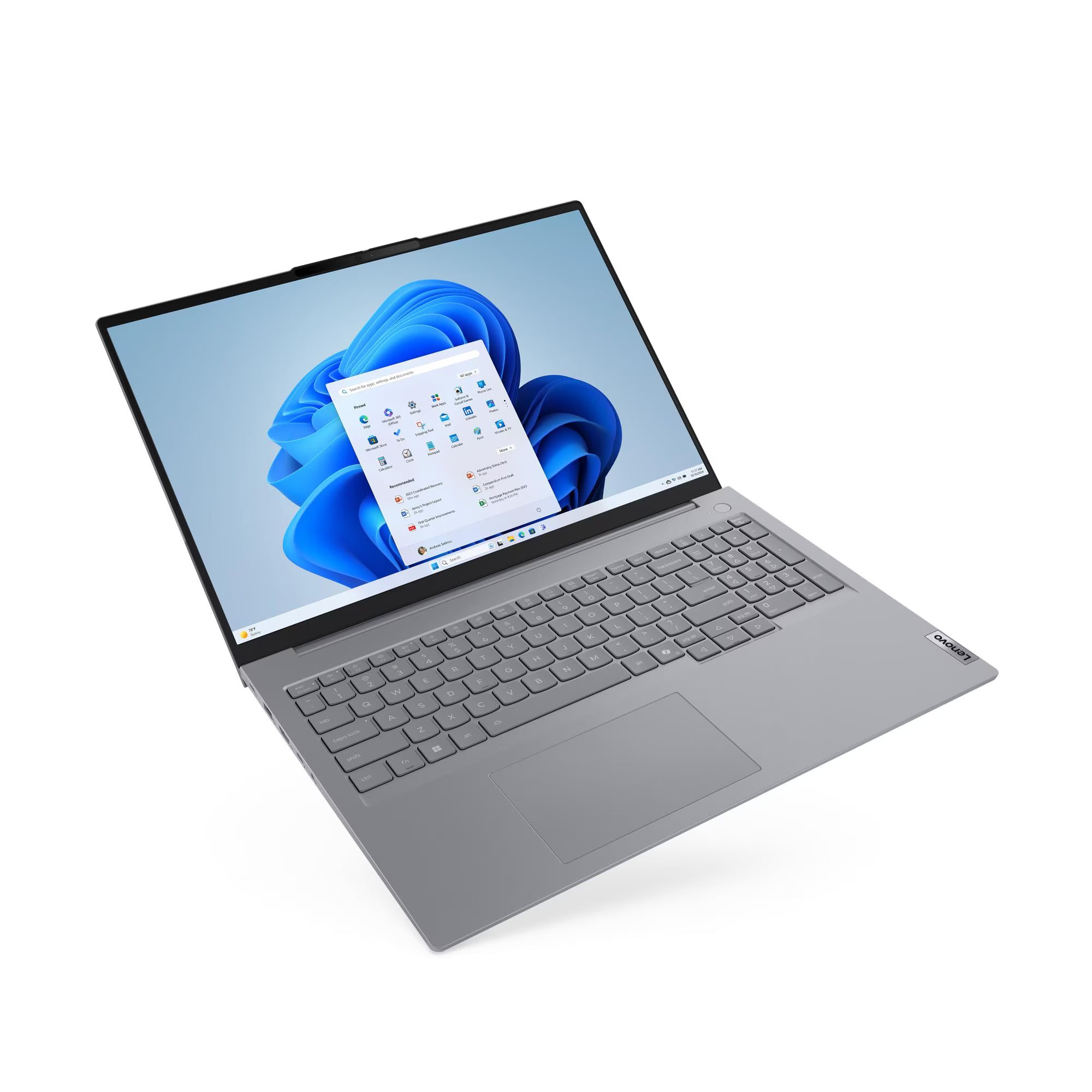 מחשב נייד Lenovo ThinkBook 16 G8 IAL Ultra 5-225U/16G/1TB/11P/3Y-OS