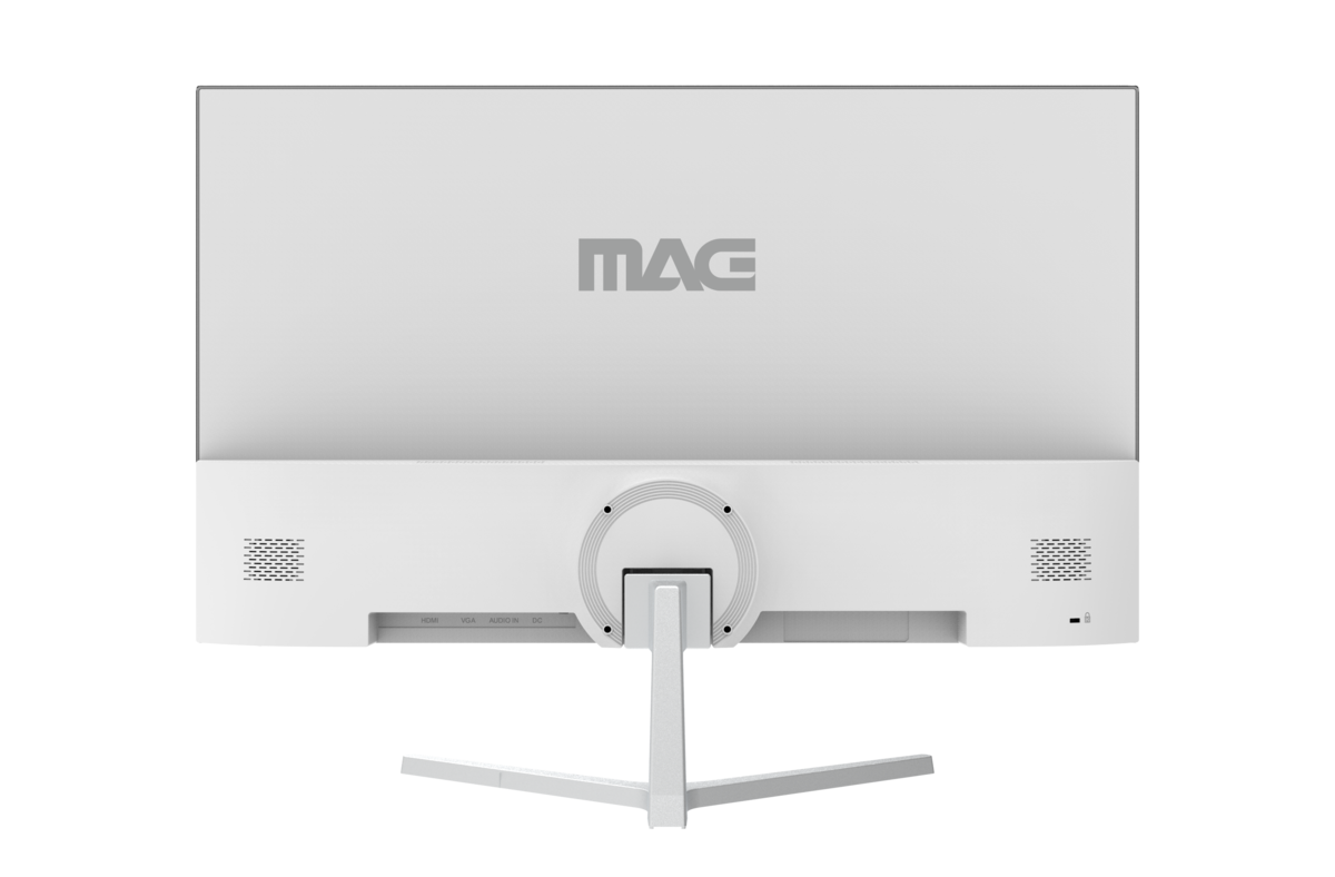 מסך לבן MAG D24F100SW 24'' IPS FHD 100Hz VGA HDMI SPK 3Y-OS