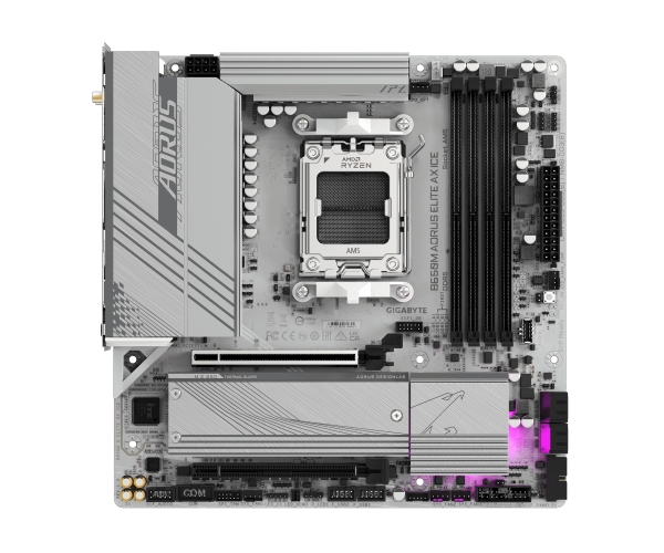 לוח אם Gigabyte B650M A ELITE AX ICE