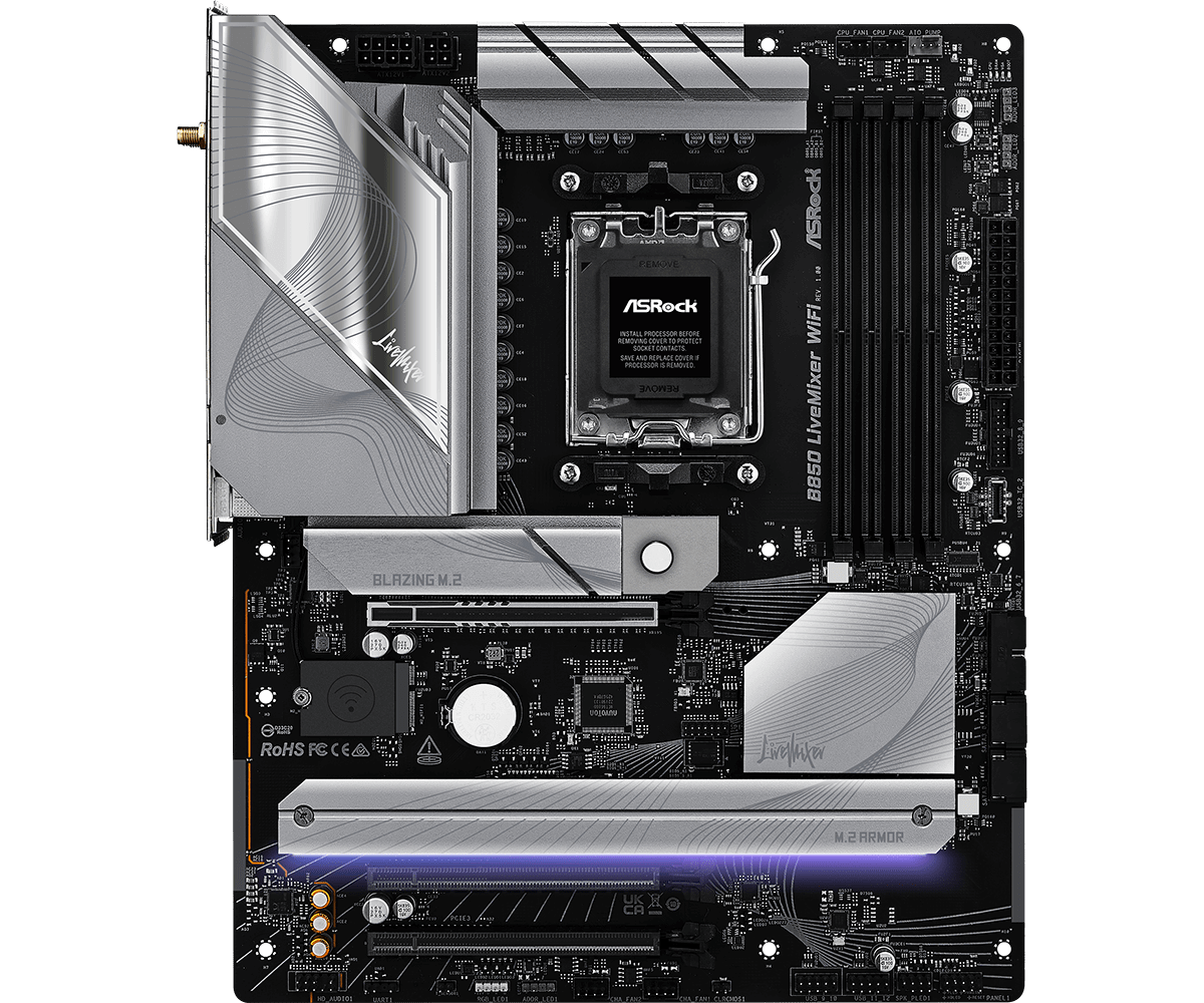 לוח אם ASRock B850 LiveMixer WiFi