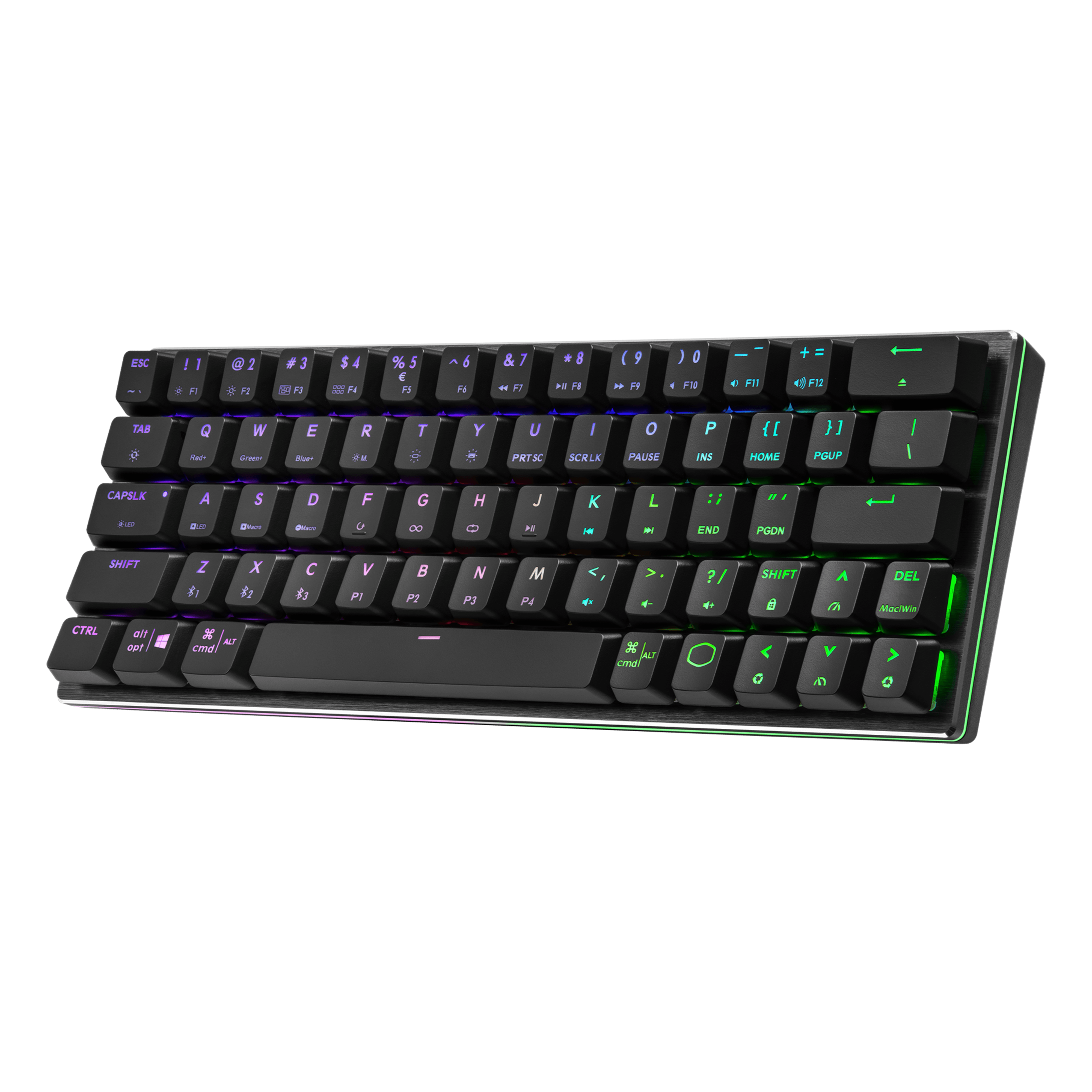 מקלדת גיימינג מכנית אלחוטית CoolerMaster SK622 Red Switch