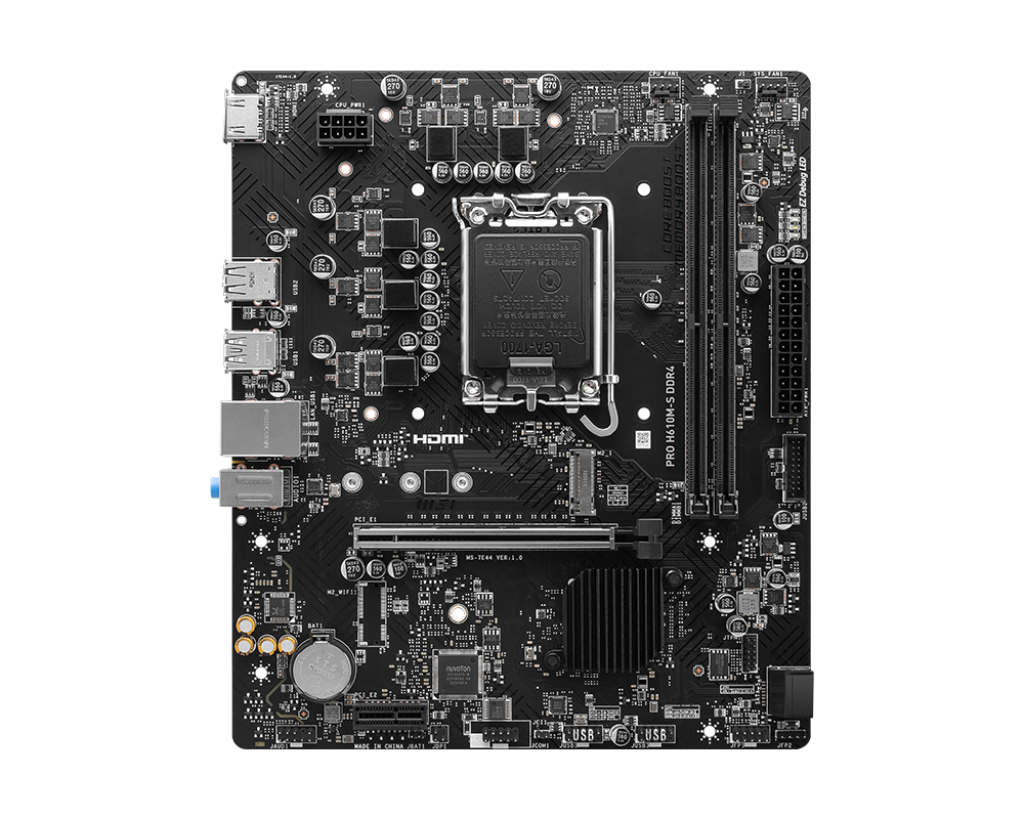לוח אם MSI PRO H610M-S DDR4