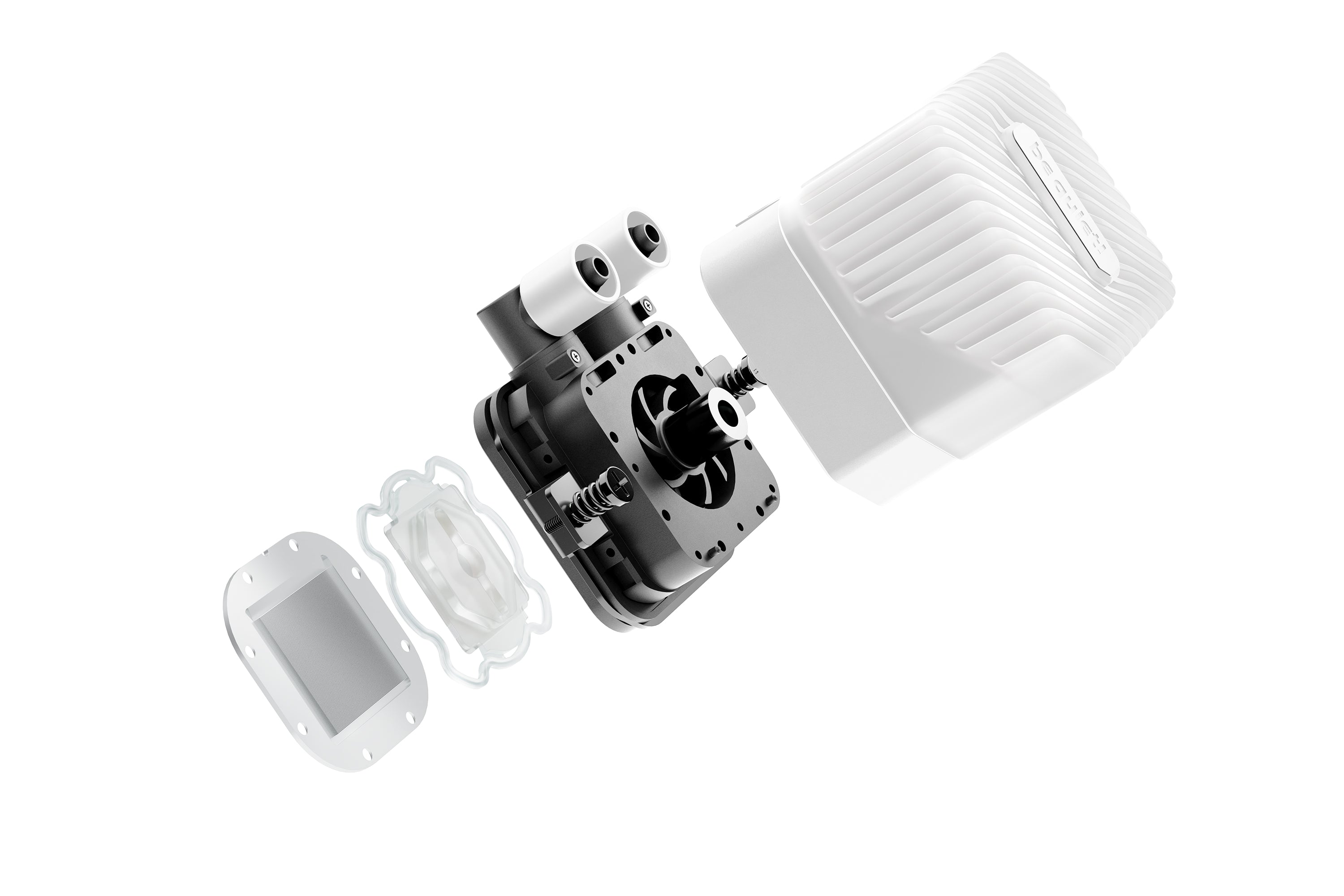 קירור נוזלי לבן be quiet! LIGHT LOOP 360mm White