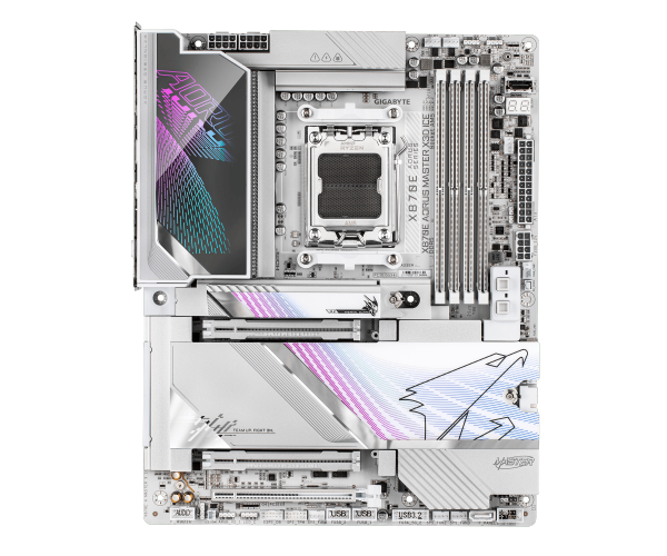 לוח אם GIGABYE X870E AORUS MASTER X3D ICE WIFI7