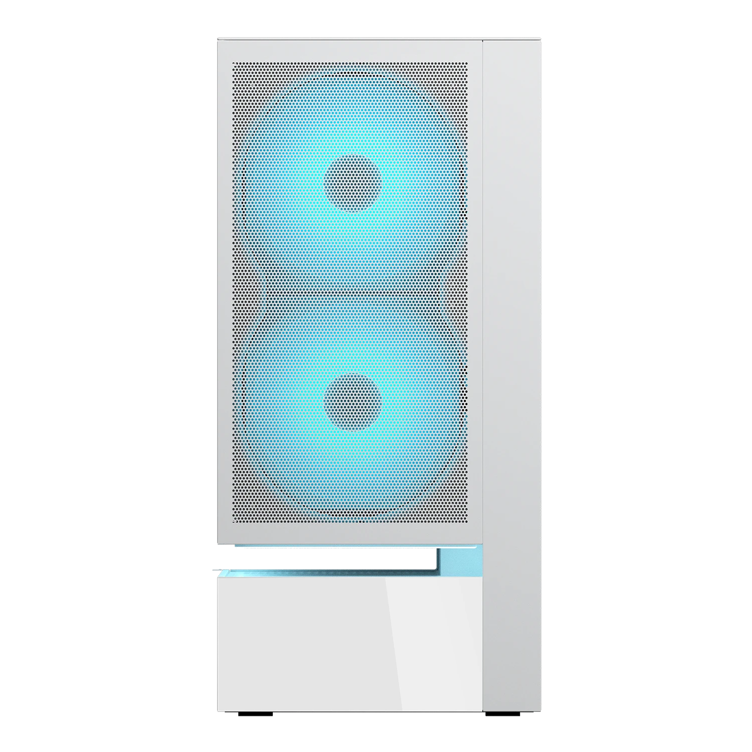 מארז לבן Cougar CFV235 Mesh Vision LCD White